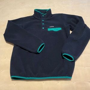 Patagonia Synchilla Women's Snap T fleece pullover Size Medium